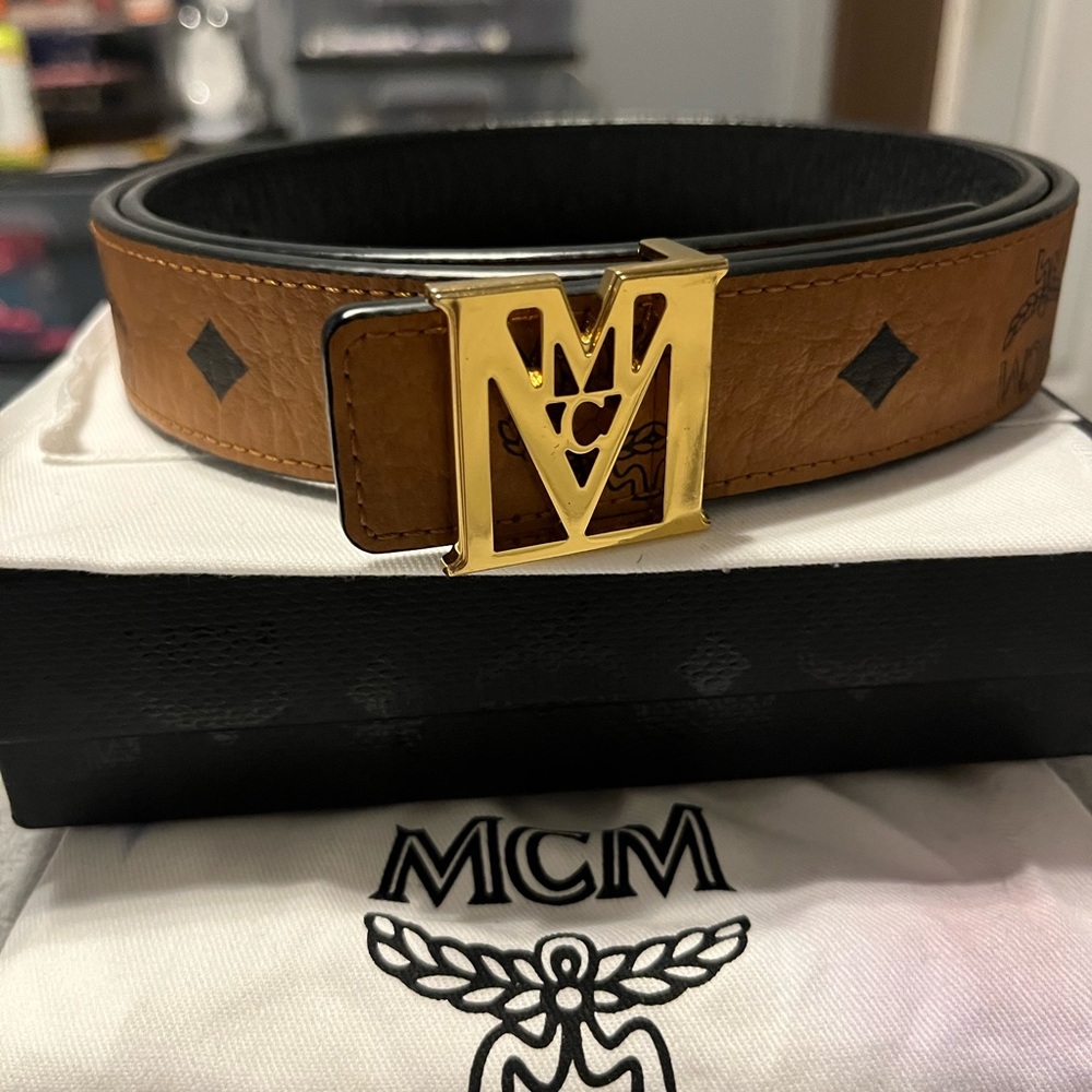 MCM authentic reversible belt